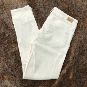 SOLD Paige White Skinny Jeans